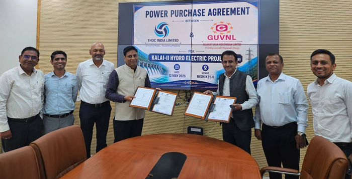 Power Purchase Agreement between THDC and Gujarat Urja Vikas Nigam Ltd